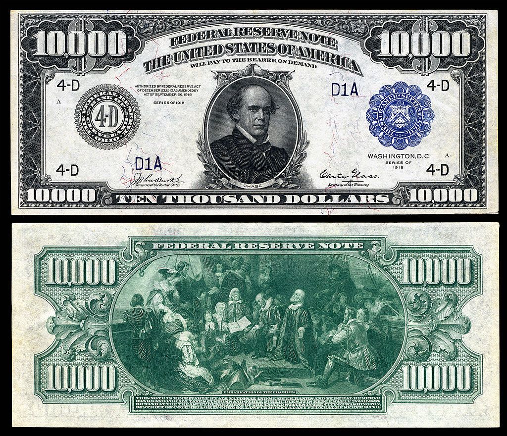 $5,000 Federal Reserve Note