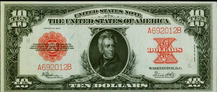 $10 United States Note
